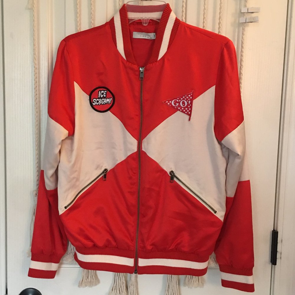 OMG! Excellent Stella McCartney Kids Willow Bomber Jacket Coat 14+Y or XS